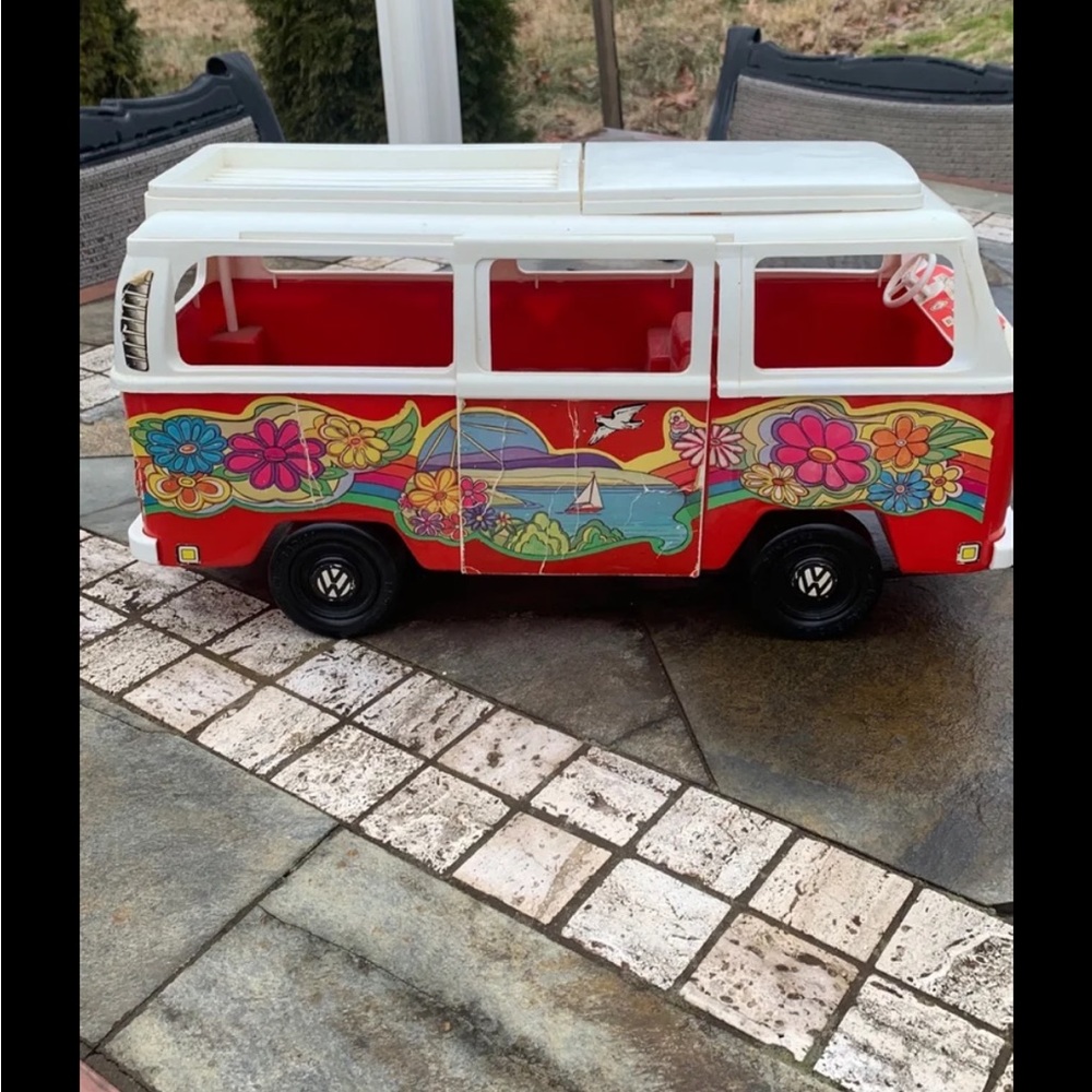 Volkswagen Barbie camper 1970s vintage